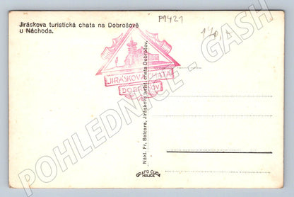 Pohlednice Dobrošov u Náchoda Jiráskova turistická chata (P1421)