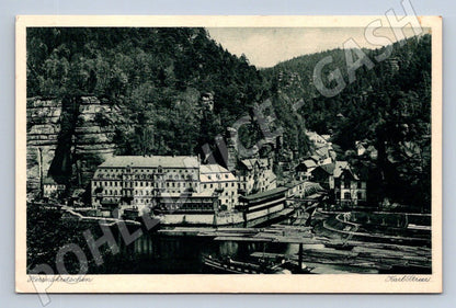 Pohlednice Elbsandsteingebirge Herrnskretschen (P1426)