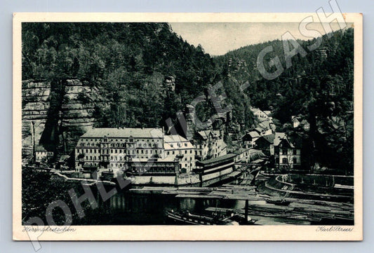Pohlednice Elbsandsteingebirge Herrnskretschen (P1426)