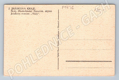 Pohlednice zámek Skály Jiráskovo dějiště (P1436)