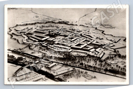 Pohlednice Josefov pevnost letecký pohled 1940 (P1437)
