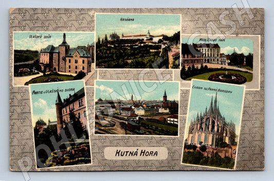 Pohlednice Kutná Hora historické památky (P1442)
