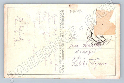 Pohlednice Mladá Boleslav  výstava hudební pavilon 1912 (P1445)