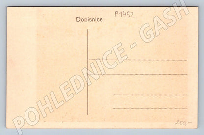 Pohlednice Třeboň Perníková chaloupka kolorovaná (P1452)