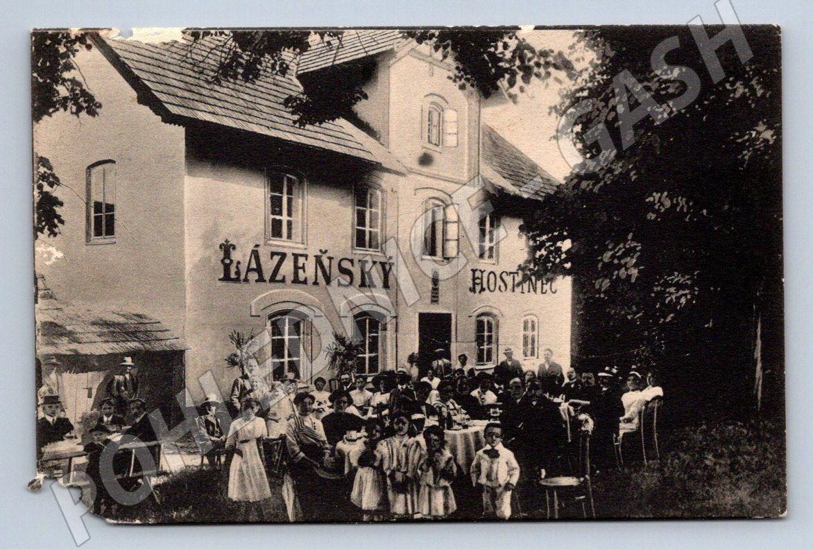 Pohlednice lázeňský hostinec sv Anna u Černovic (P1454)