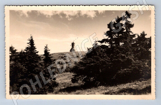Pohlednice Československo kostel a krajina 1934 (P1463)