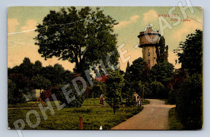 Pohlednice Nymburk partie v parku (P1477)