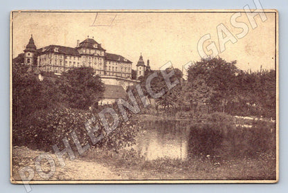 Pohlednice Chotěšov zámek s vodní plochou (P1478)