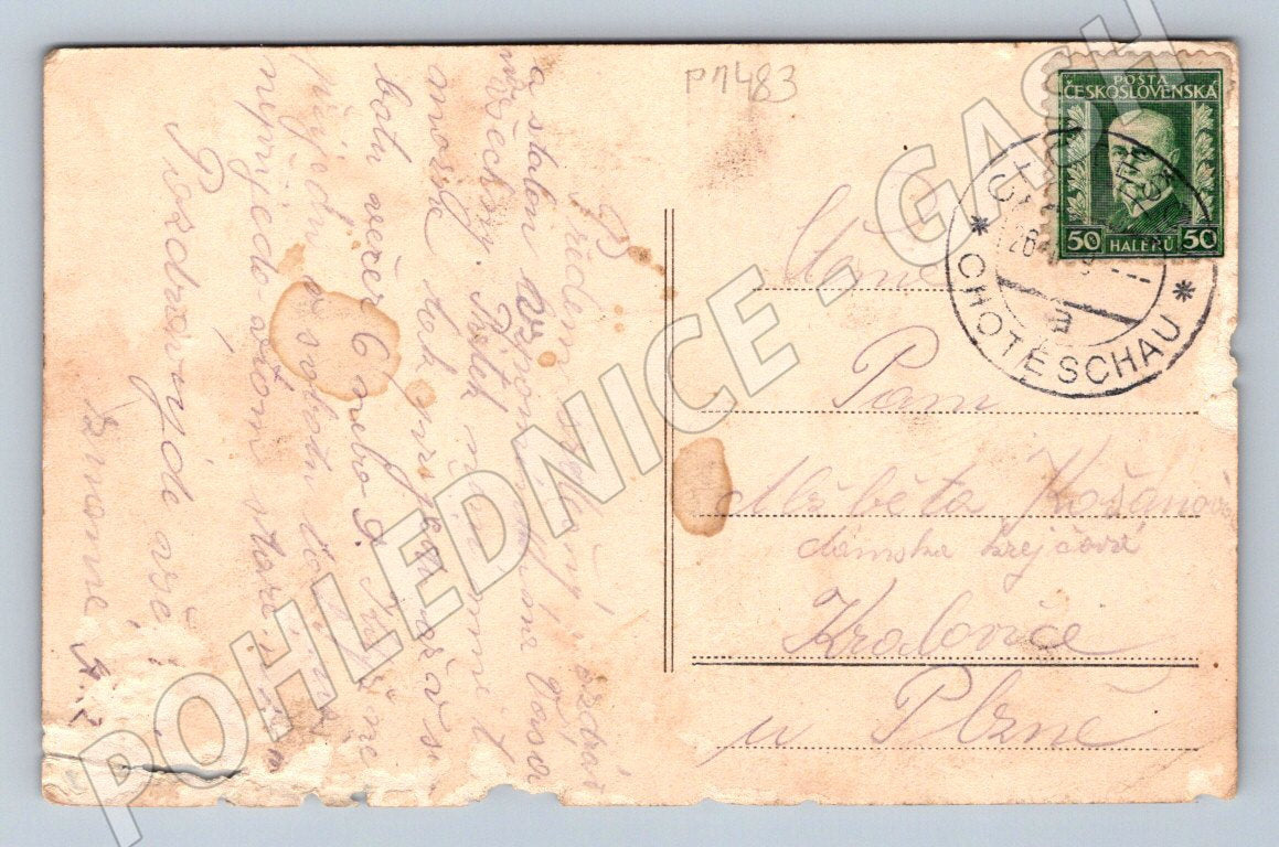 Pohlednice Chotěšov starý zámek (P1483)