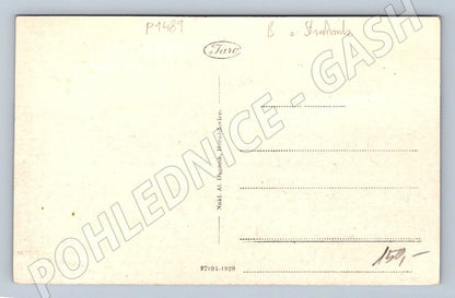 Pohlednice Rábí hrad 1928 (P1489)
