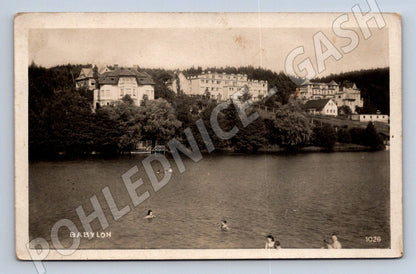 Pohlednice Babylon u Domažlic 1934 (P1493)
