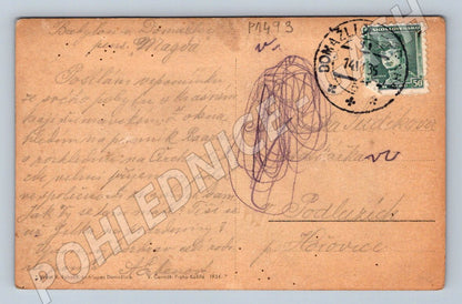 Pohlednice Babylon u Domažlic 1934 (P1493)