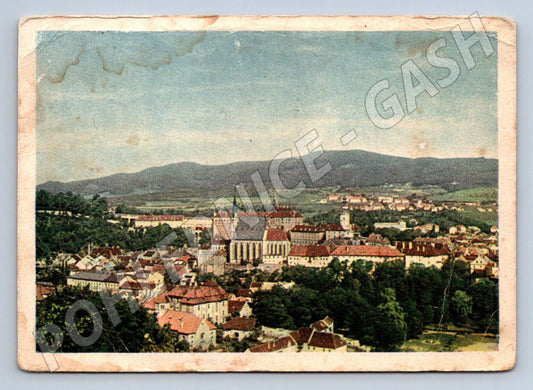 Pohlednice Český Krumlov historické město s hradem (P1495)