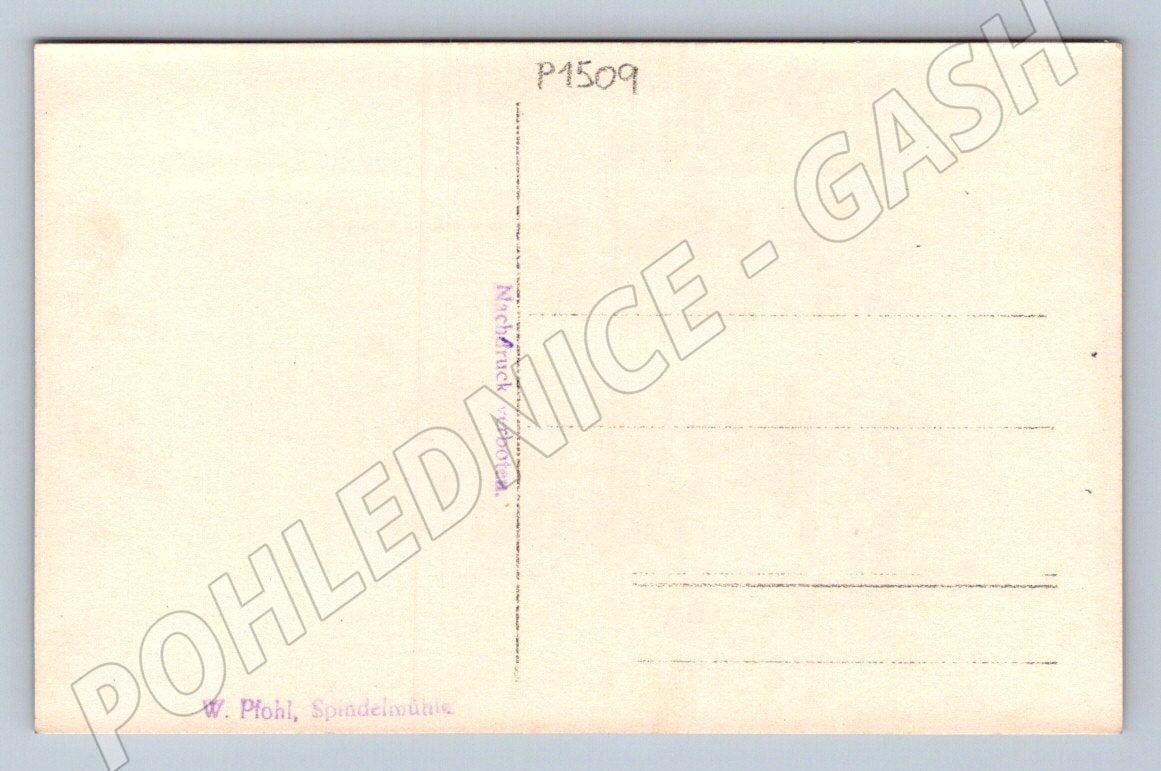 Pohlednice Krkonoše Milířsteir ČB (P1509)