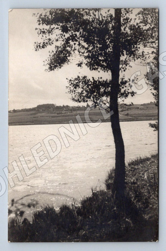 Pohlednice přírodní motiv vodní plocha ČB (P1518)