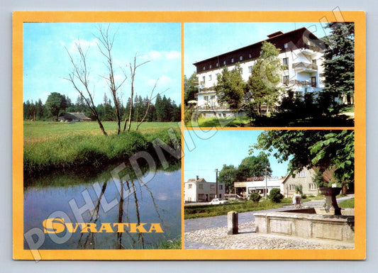 Pohlednice Svratka Žďár nad Sázavou Žďárské vrchy (P1551)