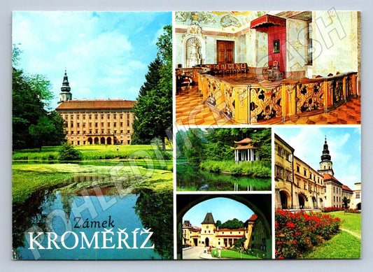 Pohlednice Kroměříž zámek historické památky (P1552)