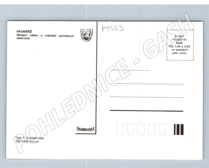 Pohlednice Kroměříž městská památková rezervace více záběrů (P1553)