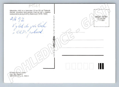 Pohlednice Stráž nad Nežárkou zámek městečko památky příroda (P1561)