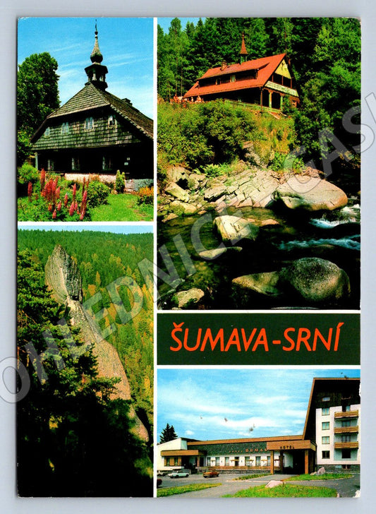 Pohlednice Šumava Srní Klostermannova chalupa (P1564)