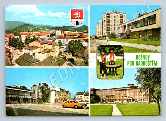 Pohlednice Rožnov pod Radhoštěm město tradice ČSR 1969 (P1565)