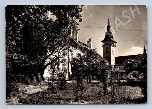 Pohlednice Moravské Budějovice zámek historické jádro ČB (P1574)