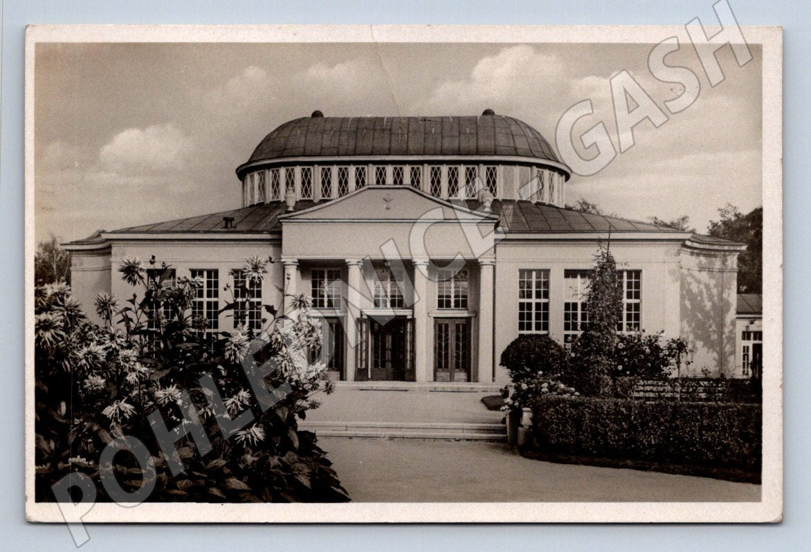 Pohlednice Františkovy Lázně historická budova (P1582)