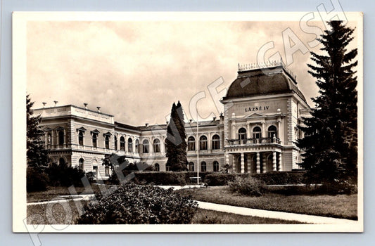Pohlednice Františkovy Lázně Lázně IV historická budova (P1583)