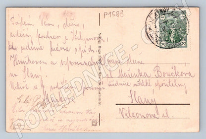 Pohlednice Radiumbad St Joachimstal Jáchymov 1929 ČSR (P1588)