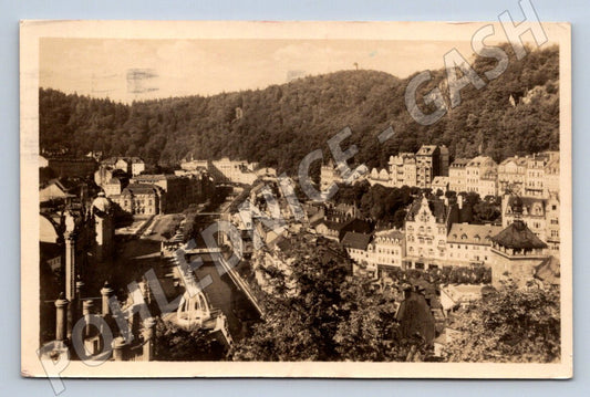 Pohlednice Karlovy Vary ČB 1955 (P1595)