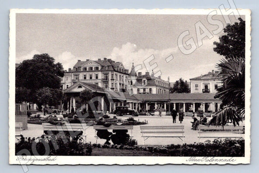 Pohlednice Franzensbad kolonáda ČB (P1602)