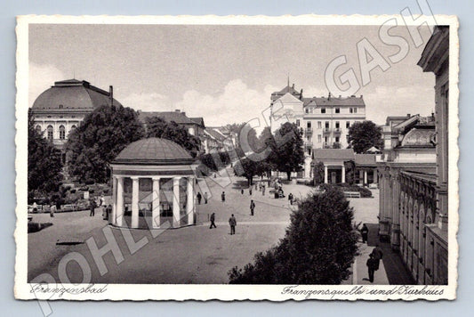 Pohlednice Franzensbad Františkovy Lázně (P1603)