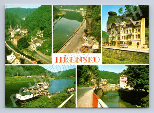 Pohlednice Hřensko České Švýcarsko (P1606)