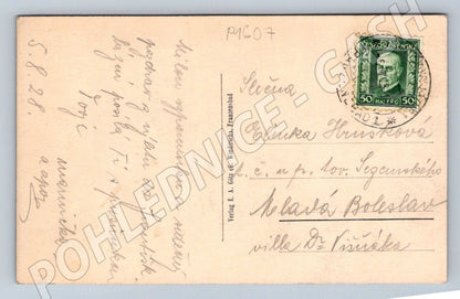 Pohlednice Františkovy Lázně Sprudelquelle (P1607)