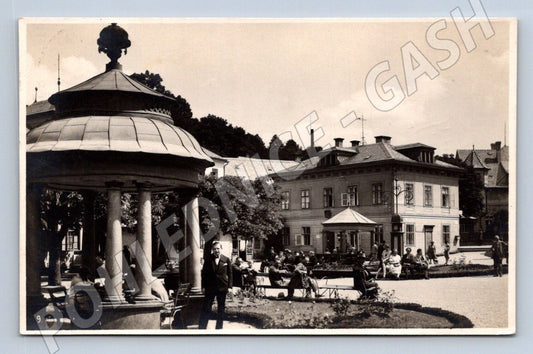 Pohlednice Lázně Bad Liebwerda Luhačovice Československo (P1612)