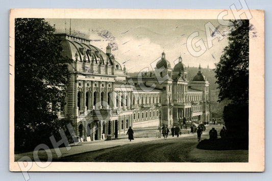 Pohlednice Mariánské Lázně Nové lázně 1934 (P1632)