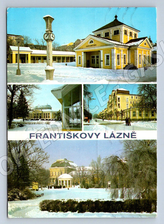 Pohlednice Františkovy Lázně více motivů zn 1985 (P1645)