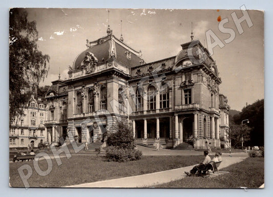 Pohlednice Karlovy Vary Lázeňská budova I 1962 (P1649)