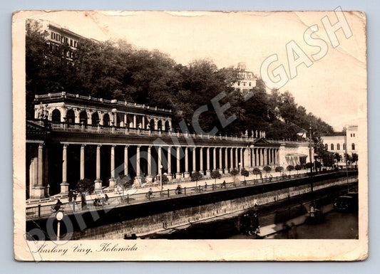Pohlednice Karlovy Vary kolonáda (P1651)