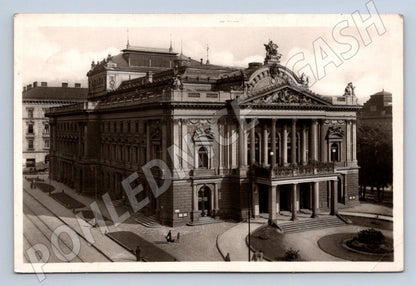 Pohlednice Brno Mahenovo divadlo ČB PP (P1656)