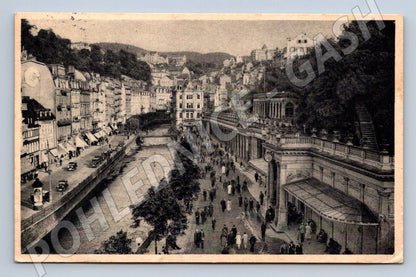 Pohlednice Karlovy Vary Mlýnská kolonáda (P1666)
