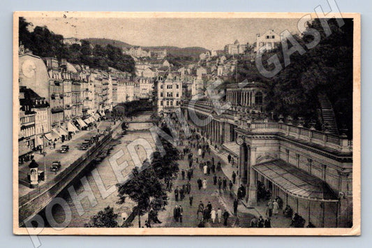 Pohlednice Karlovy Vary Mlýnská kolonáda (P1666)