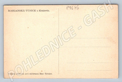 Pohlednice Mariánská Týnice u Kralovic památka (P1675)