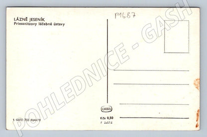 Pohlednice Jeseník Priessnitzovy léčebné ústavy (P1687)