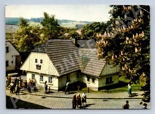 Pohlednice Hronov rodný dům Aloise Jiráska (P1717)