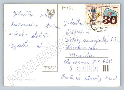 Pohlednice Severní Čechy hrady a zámky Benešov Zákupy Střekov  (P1759)