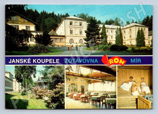 Pohlednice Janské Koupele zotavovna ROH Mír (P1774)