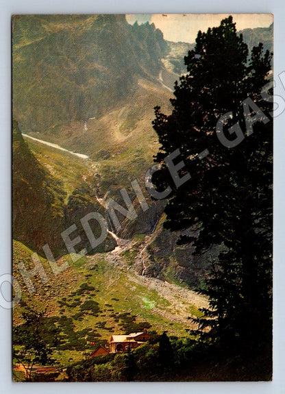 Pohlednice Vysoké Tatry Zelené pleso Brnčalova chata PP (P1778)