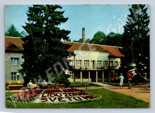 Pohlednice Ostrožská Nová Ves lázně 1968 (P1786)