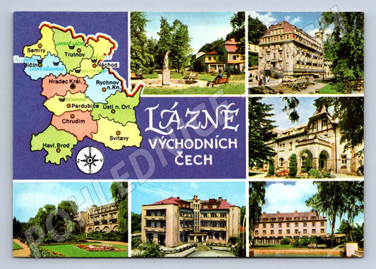 Pohlednice Východní Čechy lázně (P1798)